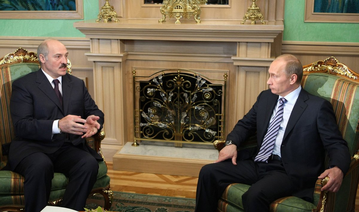 V.Putinas ir A.Lukašenka