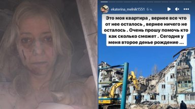 [Delfi trumpai] Po Rusijos atakos Kateryna 5 val. praleido po griuvėsiais apkabinusi savo katiną