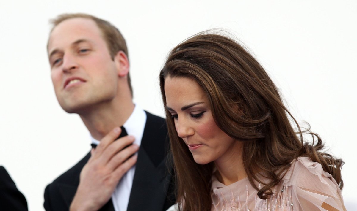 Princas Williamas ir žmona Catherine