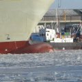 Координационный центр спасения на море: выходить на лед Куршского залива опасно