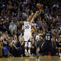 S. Curry pagerino NBA pataikytų tritaškių rekordą ir paliko „Pelicans“ be pergalių