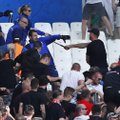 Dar vienas muštynių raundas Marselyje: šįkart tarp vengrų ir stadiono apsaugos