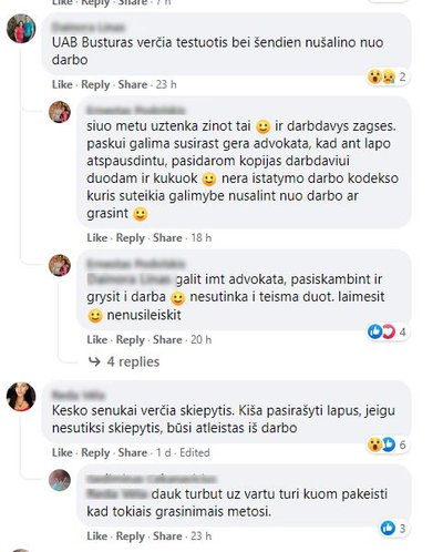 Skundai socialiniame tinkle „Facebook“