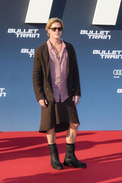 Bradas Pittas kino premjeroje Berlyne