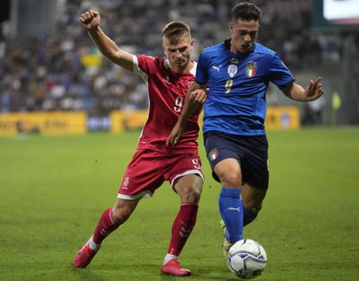 Pasaulio futbolo čempionato atranka: Italija - Lietuva