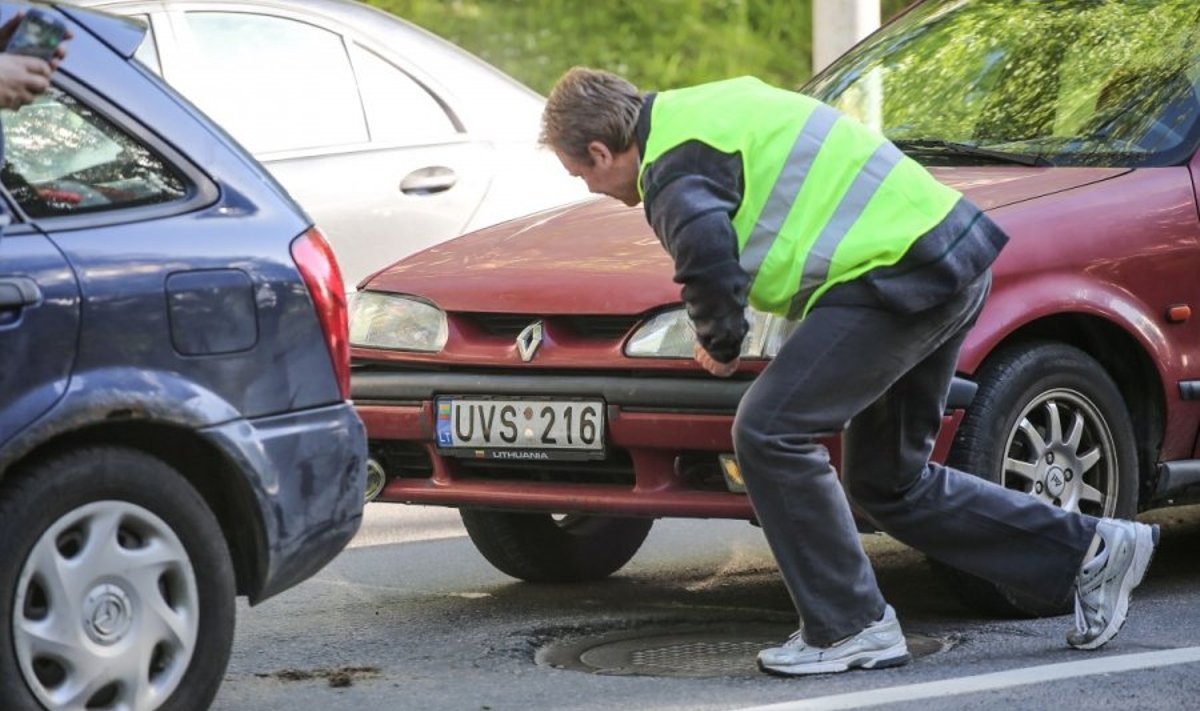 Avarija T. Kosciuškos gatvėje