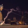 Charkove krito Lenino skulptūra
