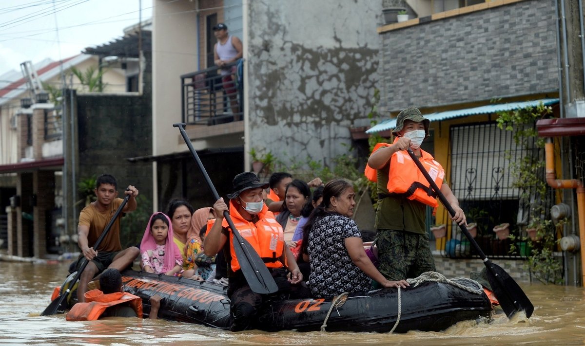 Potvynis Filipinuose