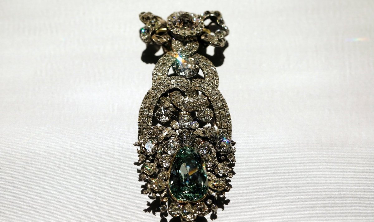 Tarp Dresdeno muziejuje pavogtų brangenybių – 49 karatų deimantas