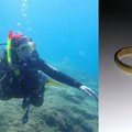 Vyras atgavo prieš 37 metus jūroje pamestą vestuvinį žiedą