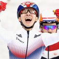Olimpinį rekordą pagerinęs Pietų Korėjos čiuožėjas šaliai dovanojo pirmąjį auksą