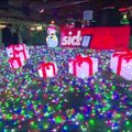 Kanberoje pasiektas naujas kalėdinių lempučių pasaulio rekordas