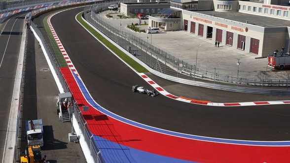 Sočyje prasidėjo „Formulės-1“ lenktynių savaitgalis
