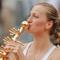 Teniso turnyre Madride triumfavo Čekijos teisininkė P. Kvitova