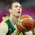 NBA klubų dėmesio nesulaukęs D.Songaila Ukrainoje turėtų likti iki sezono pabaigos