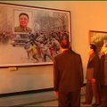 Šiaurės Korėja antrąsias Kim Jong Ilo mirties metines pažymi meno paroda