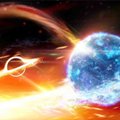 Užfiksuota, kaip juodoji skylė suvalgė neutroninę žvaigždę