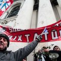 Kaune nušvilptas prieš NATO ir ES nusiteikusių nacionalistų mitingas
