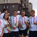 Jaunimo olimpinio festivalio Tbilisyje pirmą barjerą peržengė tik vienas Lietuvos tenisininkas