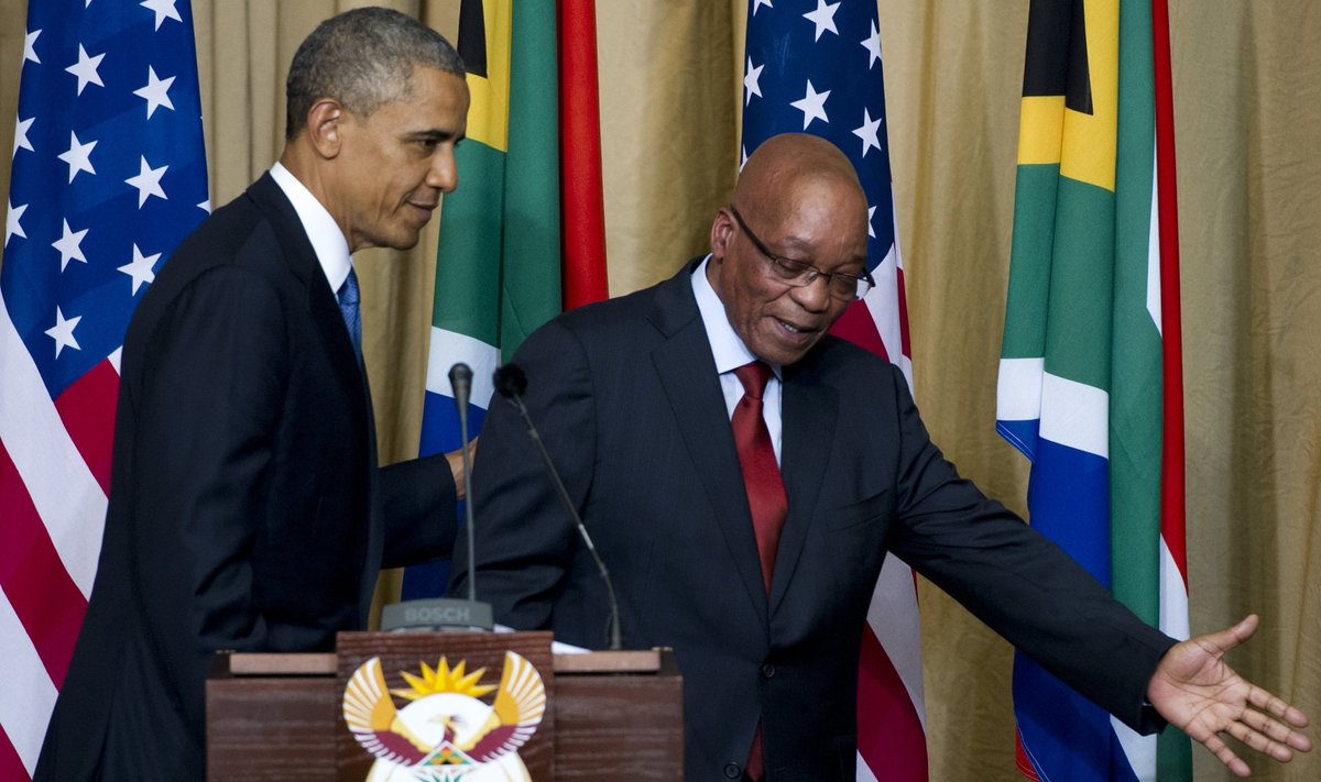 Barackas Obama ir Jacobas Zumba