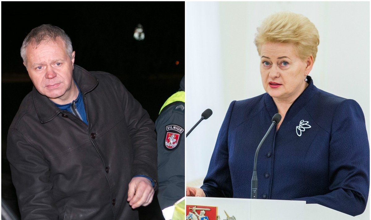 Valerijus Paškevičius ir Dalia Grybauskaitė
