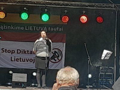 Kauno rajone, Jadagonių kaime prasidėjo „Didysis šeimos gynimo maršas 2022“