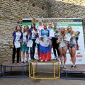 Lietuvos merginoms - pasaulio orientavimosi sporto kalnų dviračiais čempionato bronza