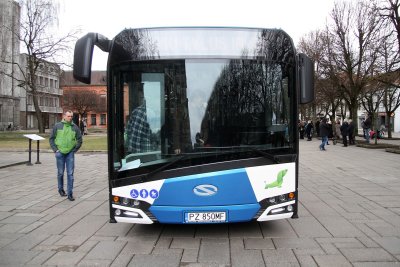 Elektrinis autobusas Kaune