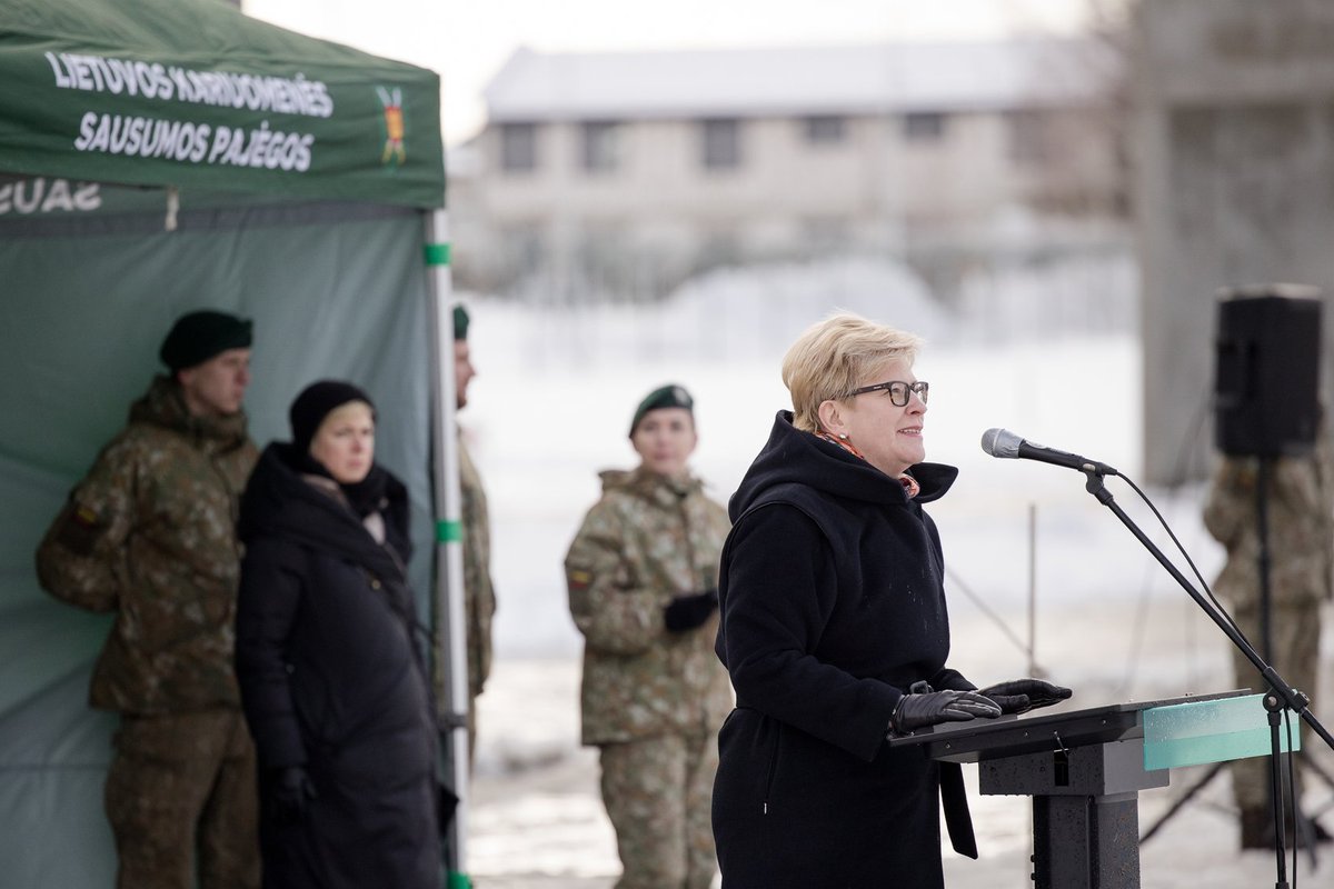 Šimonytė: W przypadku ataku polskie prawo nie przewiduje obowiązku wysłania wojsk na Litwę