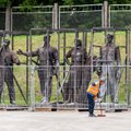 Vilnius nukeltas Žaliojo tilto skulptūras perduoda Lietuvos nacionaliniam muziejui