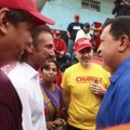 Aktorius S.Pennas atvyko į mitingą palaikyti H.Chavezo