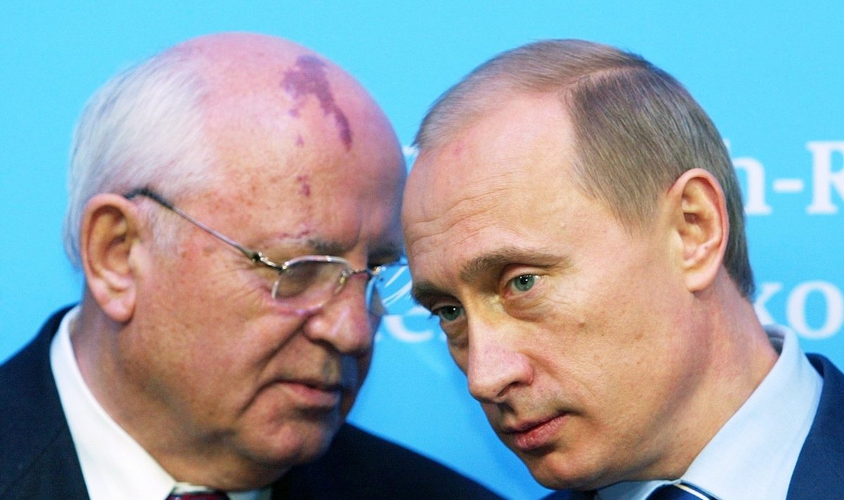 Michailas Gorbačiovas, Vladimiras Putinas