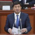 Kirgizijos prezidentas priėmė premjero atsistatydinimą