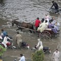 Pakistane potvyniai per savaitę pareikalavo 140 gyvybių