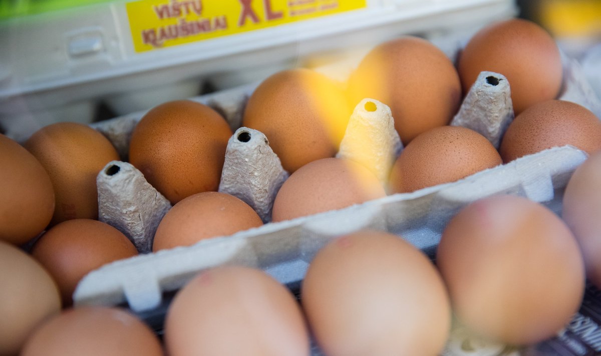 Kiaušiniai turguje