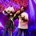 Albumo pristatymo koncerte Dileta Leoną Somovą išmaudė šampane