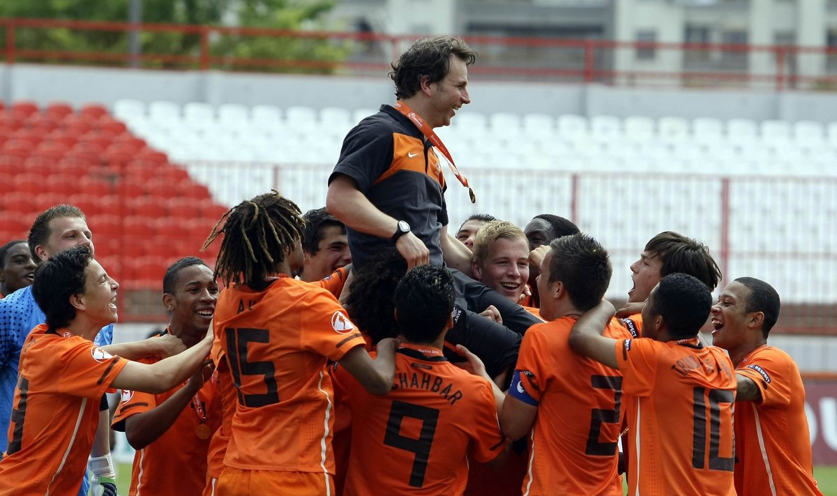 Olandijos jaunių U-17 rinktinė - Europos čempionė