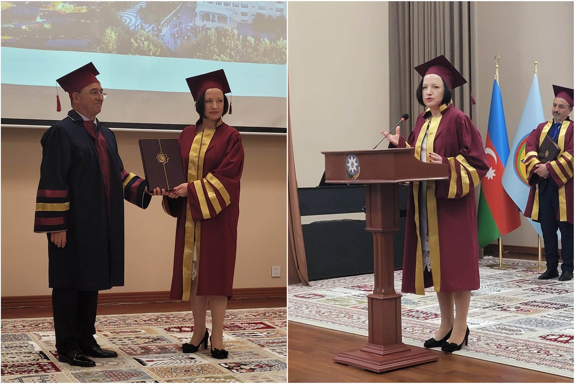 MRU Academic Affairs Head Awarded Title of Honorary Prof. of Baku Business University - Vimarsana News