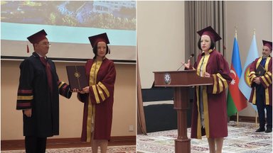 MRU Academic Affairs Head Awarded Title of Honorary Prof. of Baku Business University