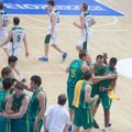 Universiados ketvirtfinalyje Lietuvos studentams antausį tėškė Australijos krepšininkai