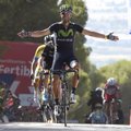 Ispanas A. Valverde tapo „Vuelta a Espana“ dviratininkų lenktynių lyderiu