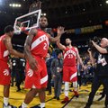 Per žingsnį nuo titulo: Ouklande triumfavę „Raptors“ iškovojo trečiąją pergalę NBA finale