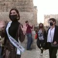 Konkurso „Mis Visata“ dalyvėms surengta ekskursija po senąją Jeruzalę