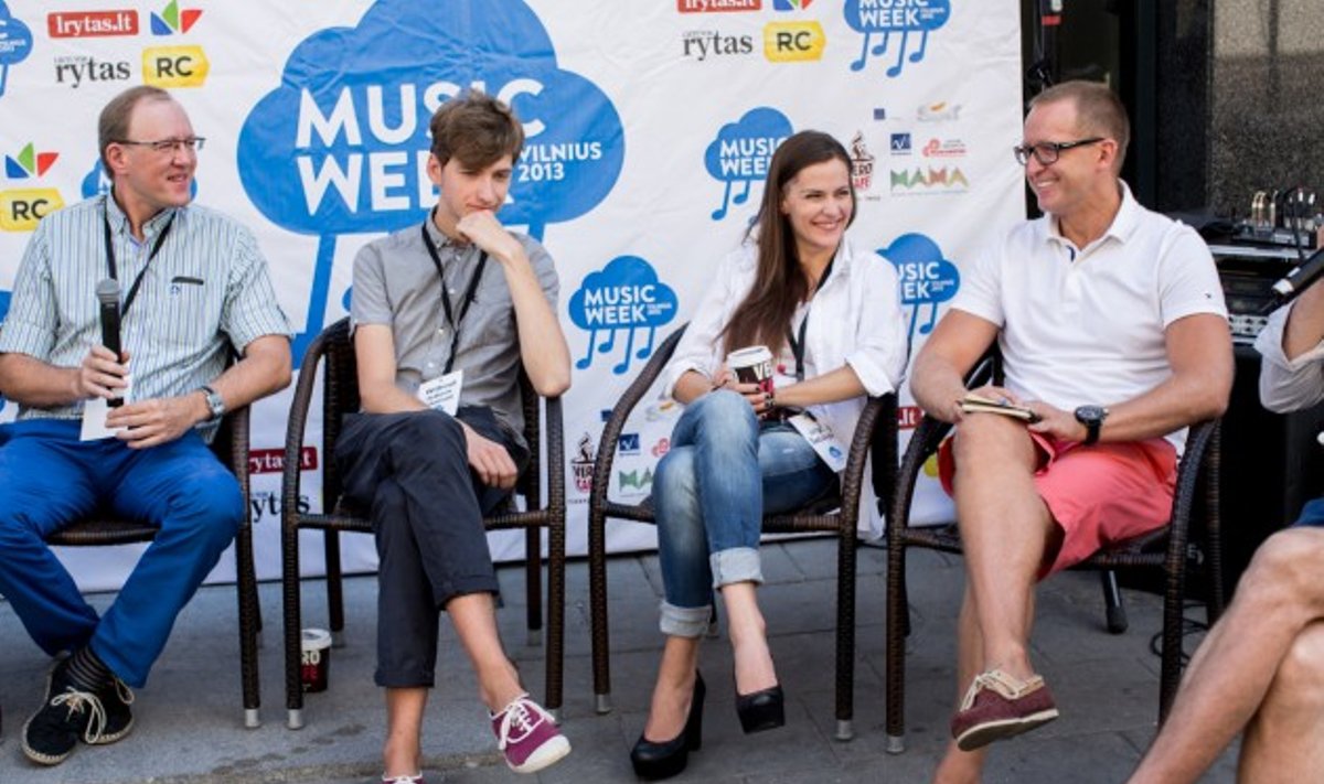 "Vilnius Music Week" spaudos konferencija