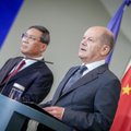 Scholzas: Vokietija neplanuoja ekonominių ryšių su Kinija nutraukimo