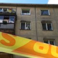Vilniuje rasti du, įtariama, per balkonus iškritę vyrai