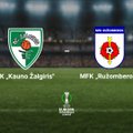 UEFA Europos konferencijų lygos atrankos rungtynės: FK „Kauno Žalgiris“ — MFK „Ružomberok“
