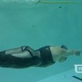 Svarstoma, ar neuždrausti naujoviškų plaukikų kostiumų