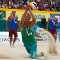 FIVB pasaulio 19-mečių čempionate sužibėję L. Každailis ir A. Rumševičius liko be medalių