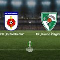 UEFA Europos konferencijų lygos atrankos rungtynės: MFK „Ružomberok“ — FK „Kauno Žalgiris“